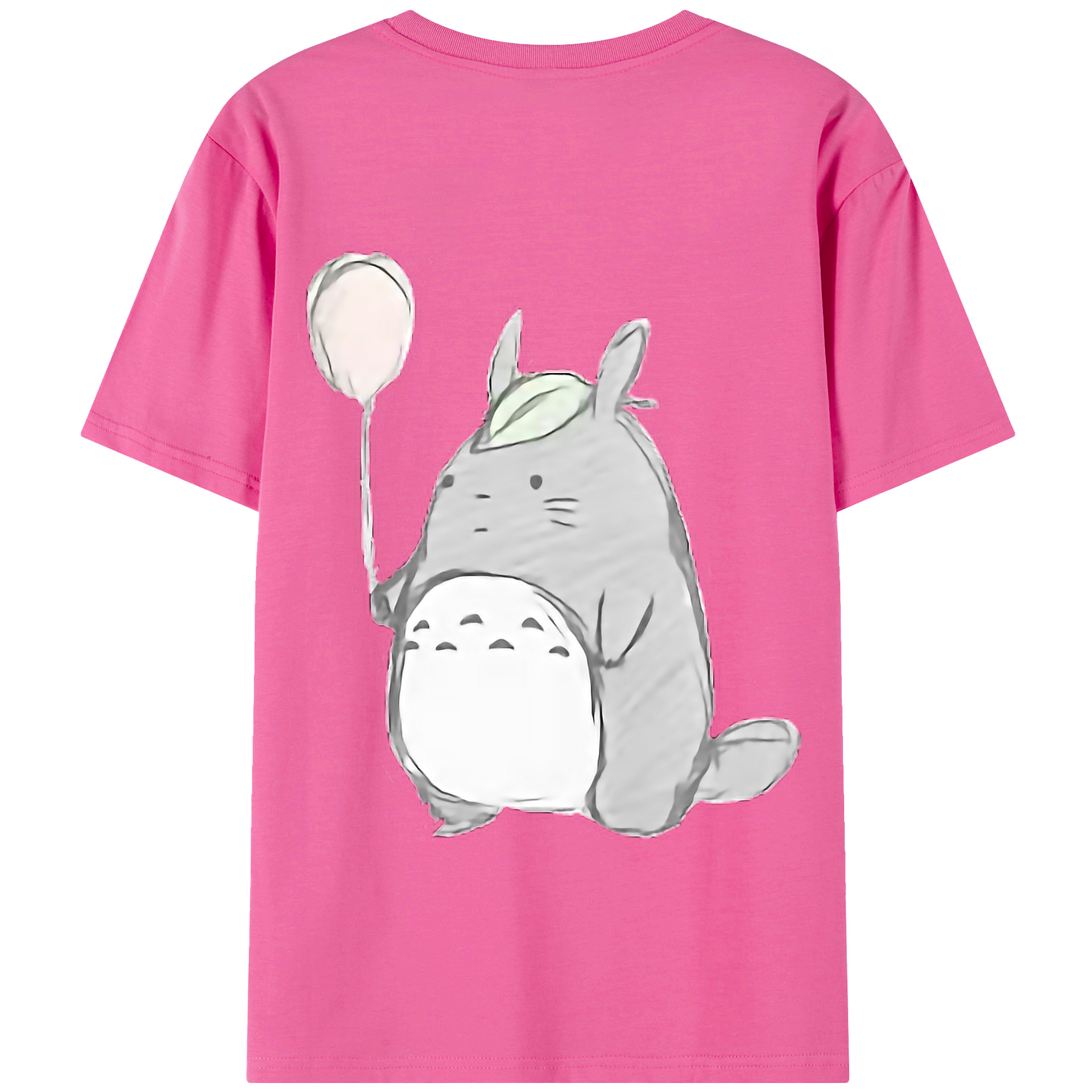 （画像用） となりのトトロ 草壁メイ 草壁サツキ My Neighbor Totoro Satsuki Kusakabe Mei Kusakabe レディース半袖Tシャツ(バックプリント)